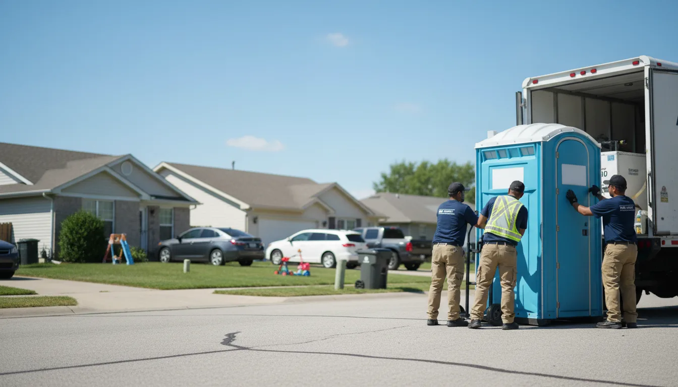 Standard Porta Potty Rentals in Bridgeview, IL near me